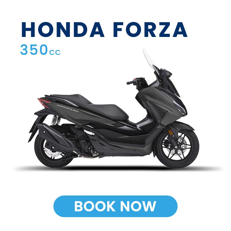 scooter rent Menorca